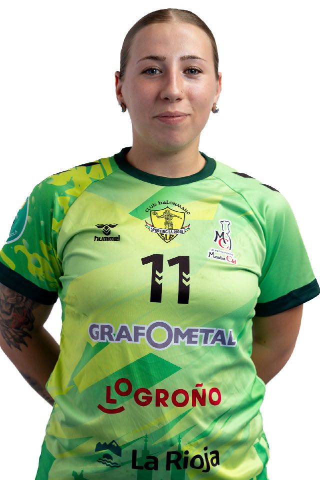 11 LEIRE PARRA Jugadora del Grafometal Sporting La Rioja 2026/2027