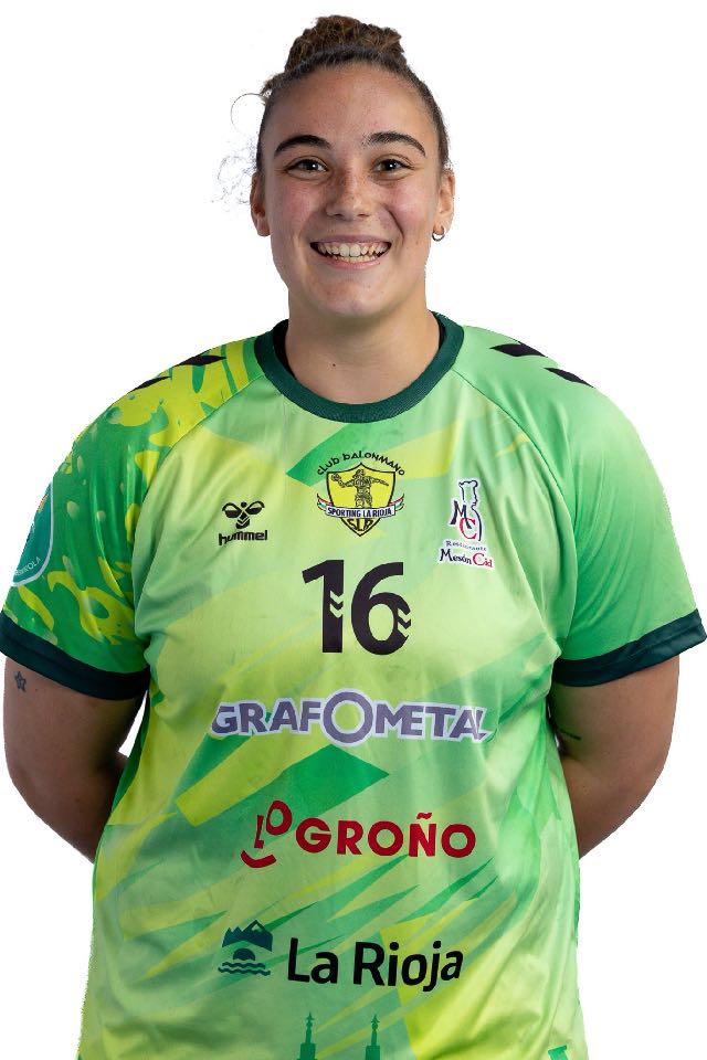 16 PAULA MORALES Jugadora del Grafometal Sporting La Rioja 2026/2027